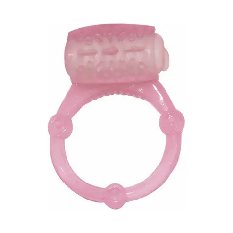 Humm Dinger Dual Vibrating Cock Ring (Purple)
