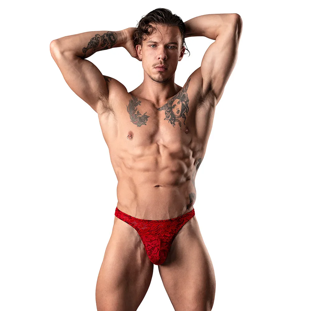 Male Power The Matchmaker Bong Thong Red L/XL