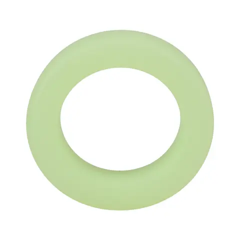 Rock Solid Sila-Flex Glow-in-the-Dark Big O C-Ring Green