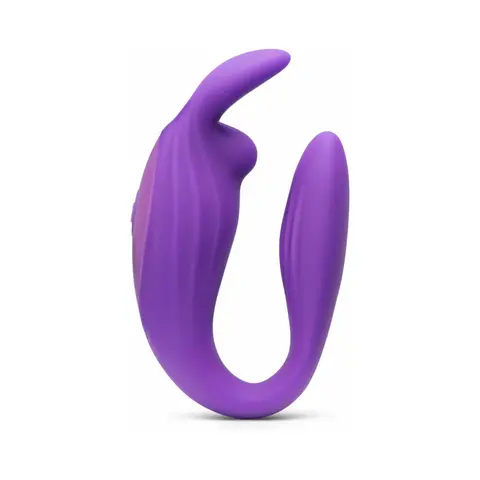 Together Seamless Silicone Textured Wearable Rabbit Vibrator with Remote Control