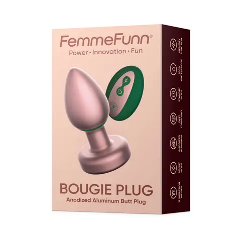 FemmeFunn Bougie Plug Rose Gold