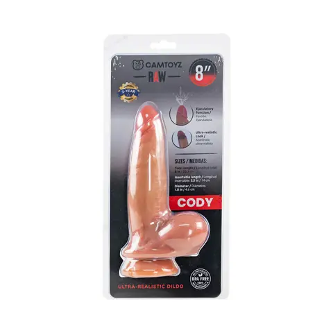 Camtoyz Ultra Realistic Squirting Dildo Cody