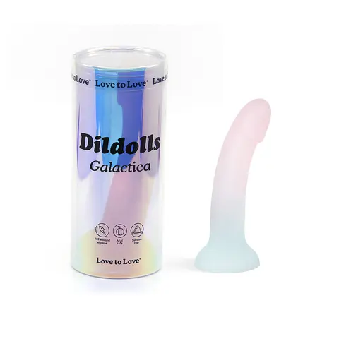 Love to Love Dildolls Galactica Unicorn Colors and Glitter