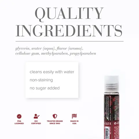 JO H2O Cherry Burst Flavored Water-Based Lubricant 1 oz.