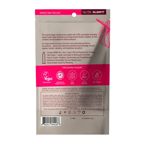 Glyde Slimfit (Snug-Fitting) 12pk