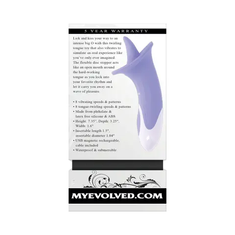 Evolved Lix & Kisses Rechargeable Purple