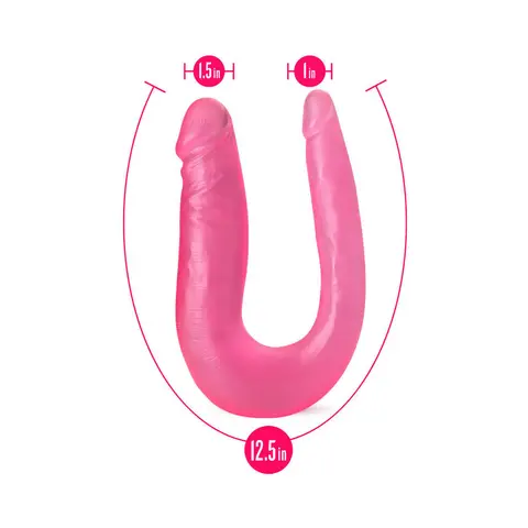B Yours Sweet Double Dildo 12.5 in. Pink
