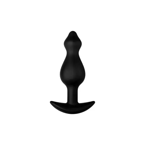 Forto F-78 Pointee Silicone Anal Plug Small Black