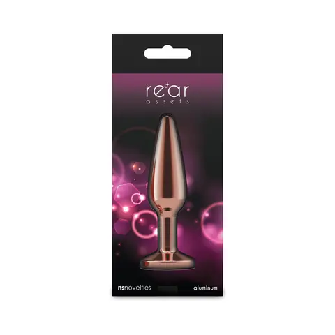 Rear Assets Tapered Plug Rose Gold/Pink Medium