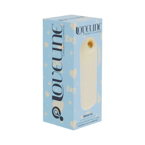LoveLine Sweetie AirTapTech Rechargeable Vibrator Waterproof in Yellow