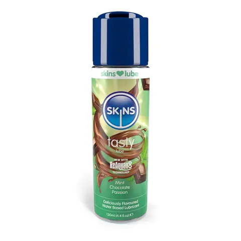 Skins Mint Chocolate Water-Based Lubricant 4.4 oz.