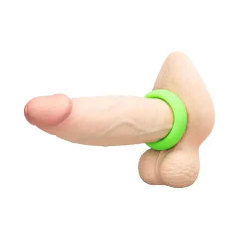 b-Vibe Snug Ring 45mm Snug Fit Silicone C-Ring in Green