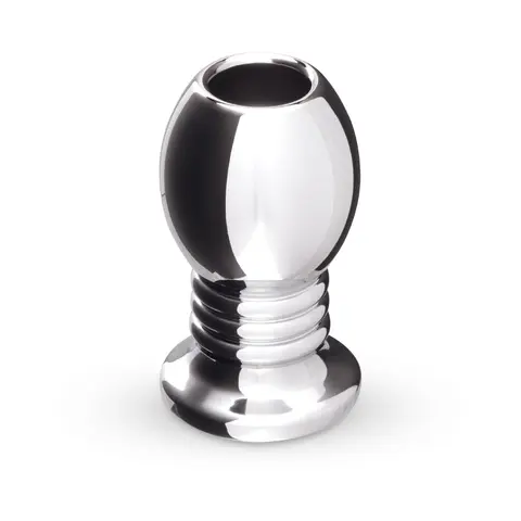 b-Vibe Essentials 2.75 in. Aluminum Hollow Tunnel Butt Plug