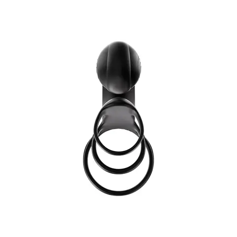 SVibe Snail JOVI Arc Couples Ring Noir Haze