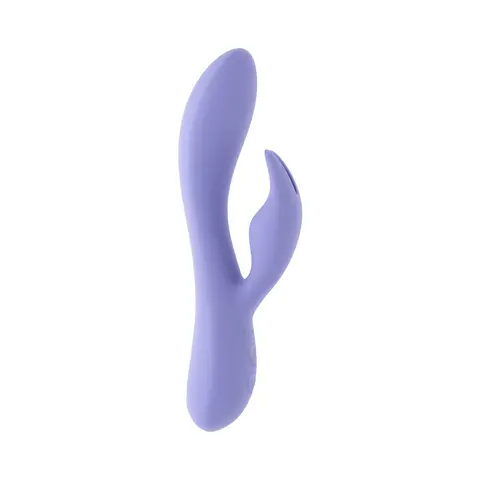Selopa Purple Craze Dual Vibe With Ear-Shaped Stimulator Purple