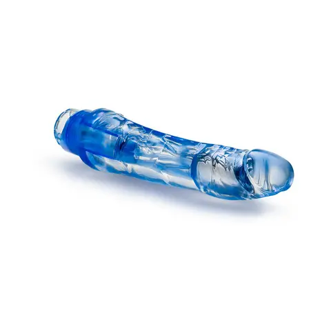 Naturally Yours Mambo Vibe Realistic 9 in. Vibrating Dildo in Blue