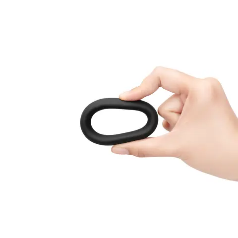 b-Vibe Snug Ring 40mm Snug Fit Silicone C-Ring in Black