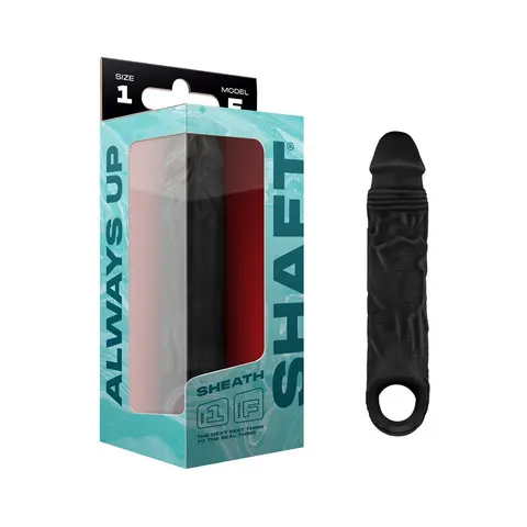 Shaft Model F: Sheath Size 1 Black