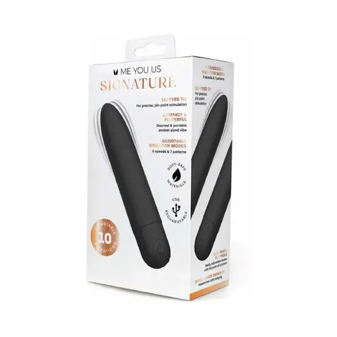 Me You Us Signature The Classic Bullet in Black
