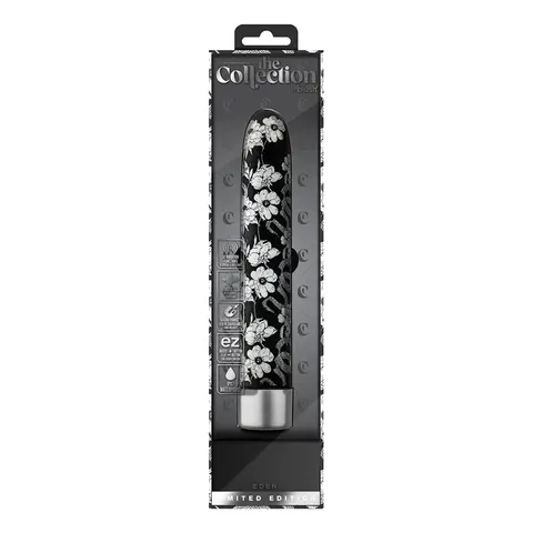 The Collection Eden Limited Edition Rechargeable 7 in. Vibrator Black