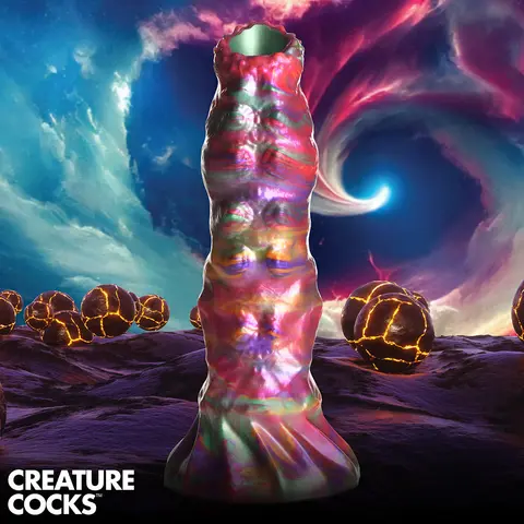 Creature Cocks Larva Silicone Ovipositor Dildo with Eggs