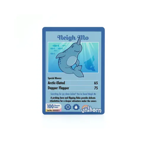 Unihorn of the Sea Neigh Mo The Narwhal Blue