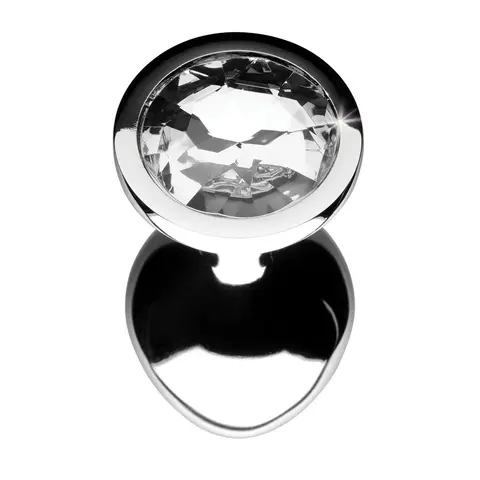 Booty Sparks Clear Gem Anal Plug Medium