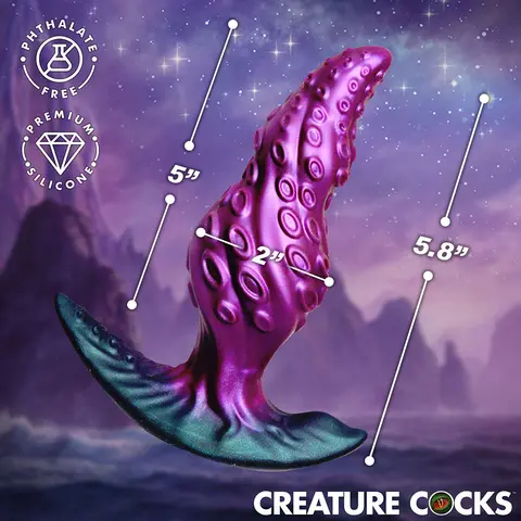 Creature Cocks Octo-Twist Silicone Anal Plug