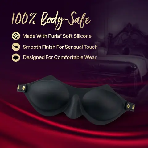 Temptasia Ardor Blindfold in Black