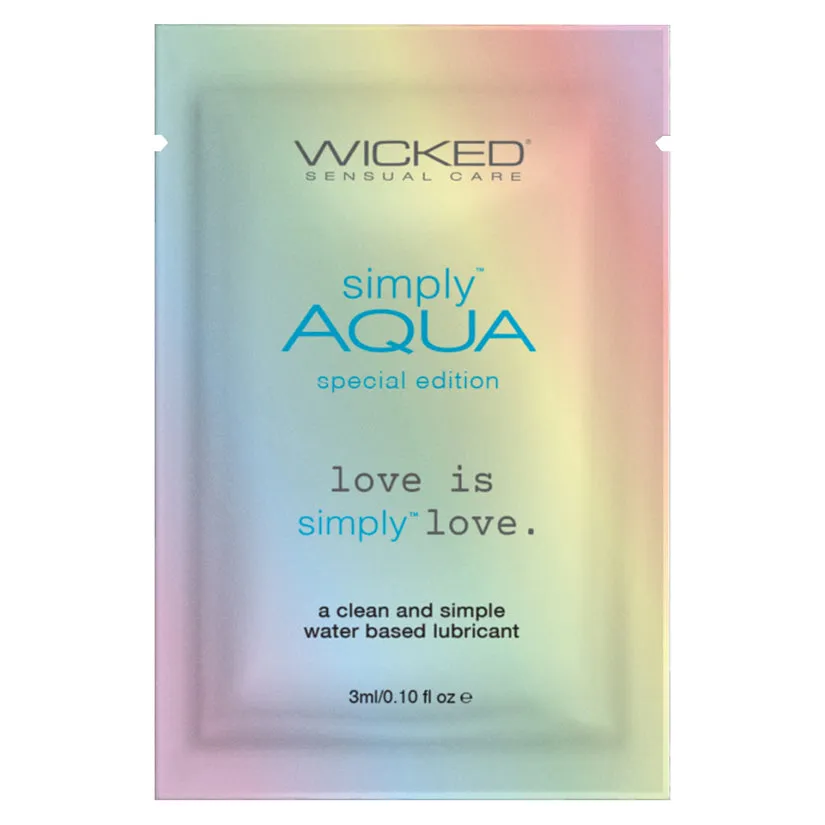 Wicked Simply Aqua Special Edition Foil Pack 3ml
