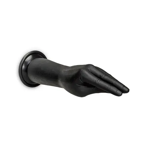 b-Vibe Essentials Silicone Hand Fisting Dildo Black