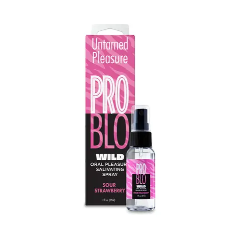 ProBlo Wild Mouthwatering Salivating Spray Sour Strawberry 1 oz.