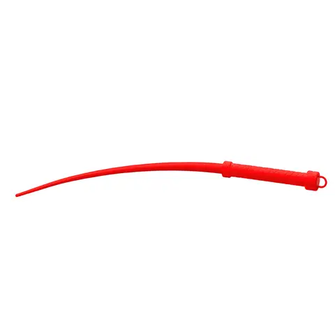 Master Series Viper Tail Silicone Whip in Red