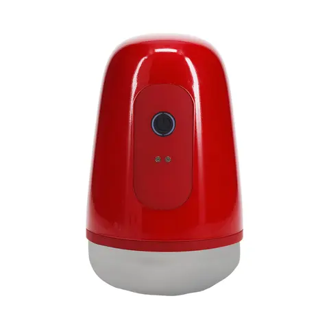 PUMPED Vibrobator Masturbator Negative Pressure Suction Vibration Metallic Red