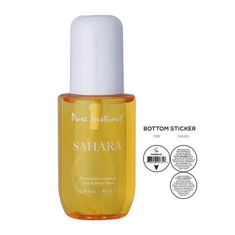 Pure Instinct Pheromone Hair & Body Mist Sahara 3.35 oz.