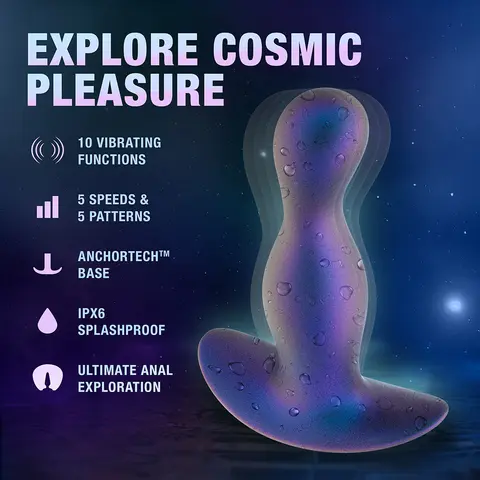 Anal Adventures Matrix Odyssey Prostate Stimulator Space Age Blue