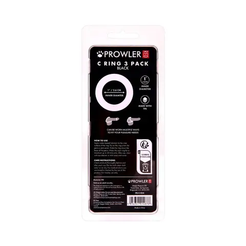 Prowler RED C-Ring 3-Pack