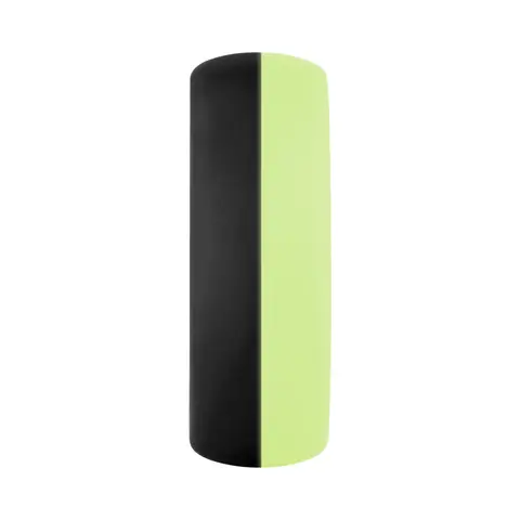 Forto F-19 Liquid Silicone 2-Tone Cockring Black/Glow