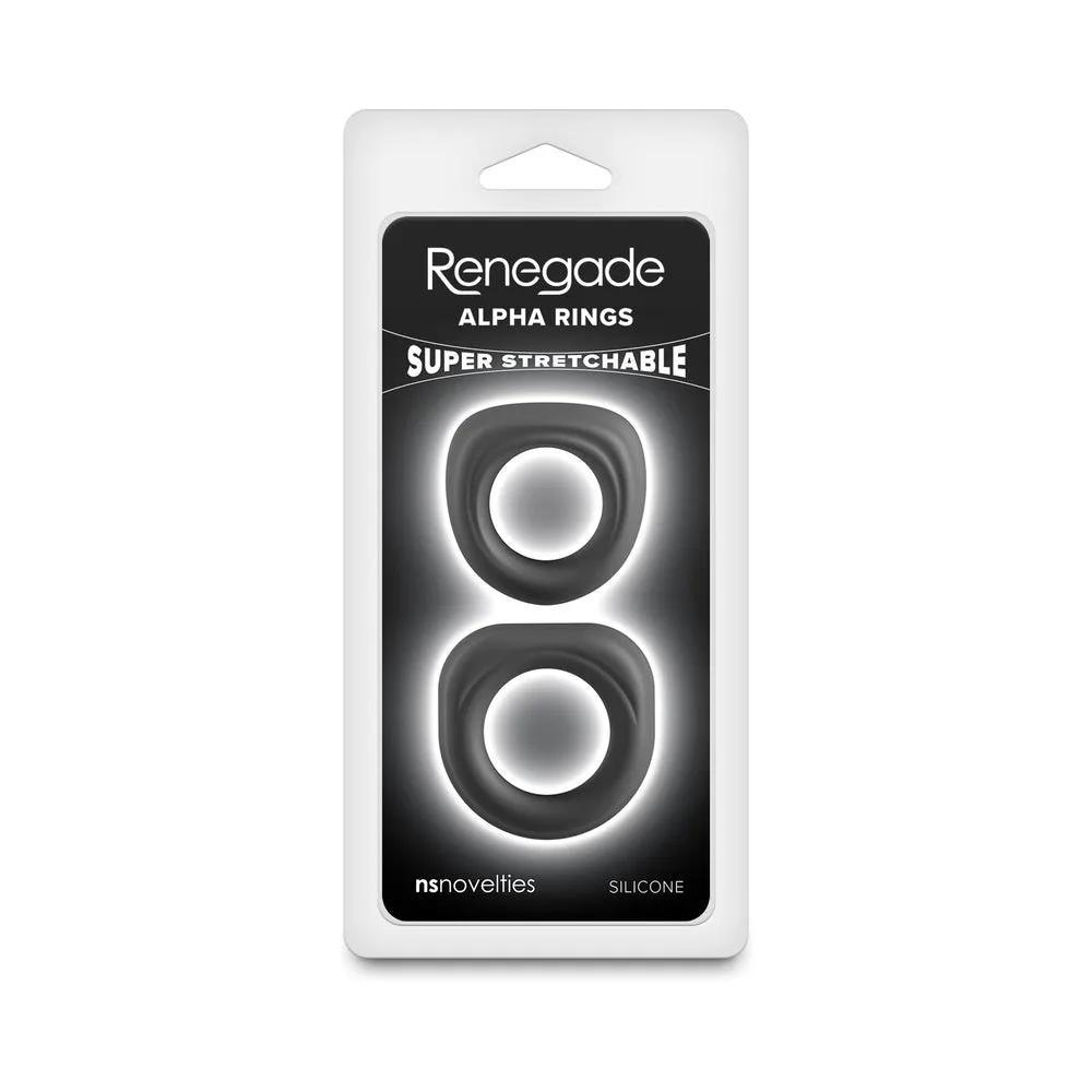 Renegade Alpha Rings in Black