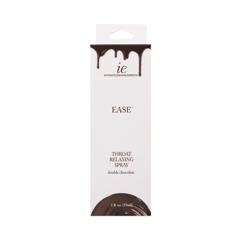 Intimate Enhancements Ease Throat Relaxing Spray Double Chocolate 2 oz.