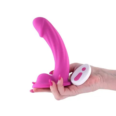 Colours Curve Vibrating 6 in. Dildo in Pink