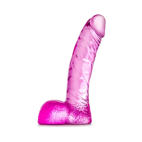 Naturally Yours Ding Dong Realistic 5.5 in. Dildo with Balls in Pink