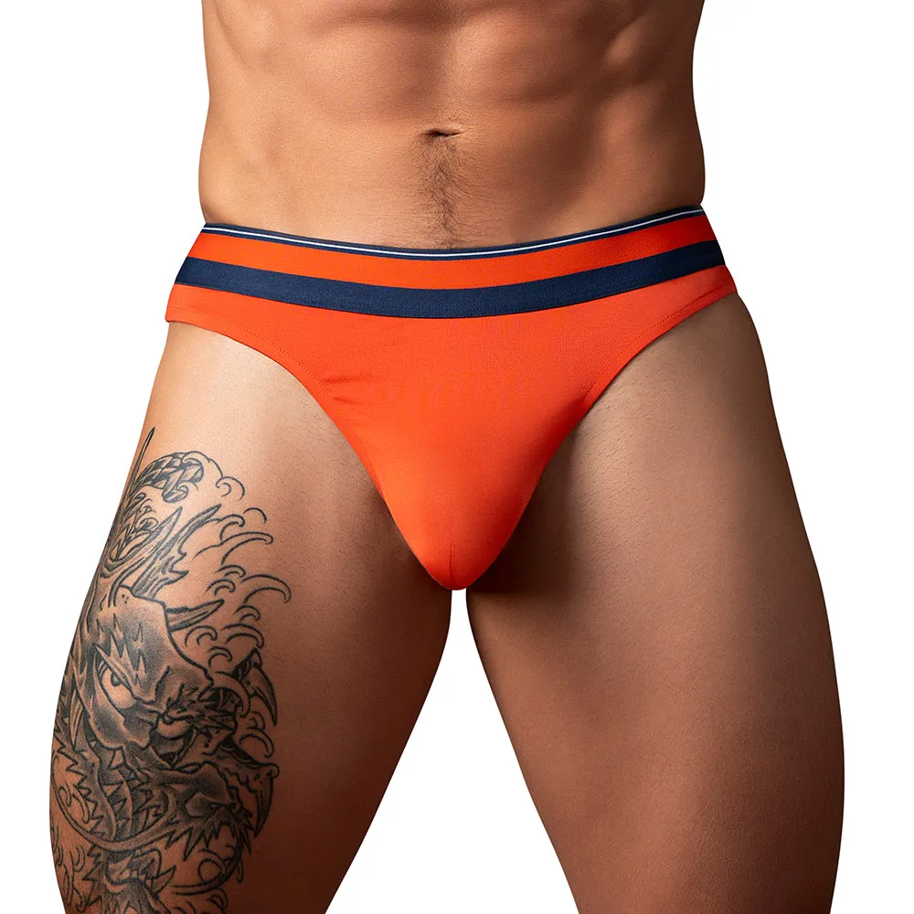 Male Power Soo Comfy Thong Orange L/XL