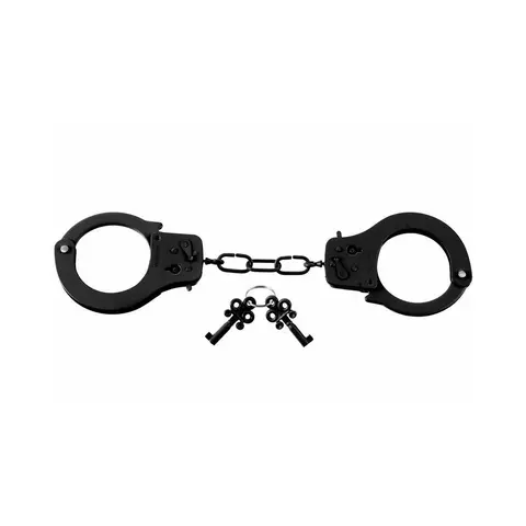 Fetish Fantasy Series Metal Designer Handcuffs in Black