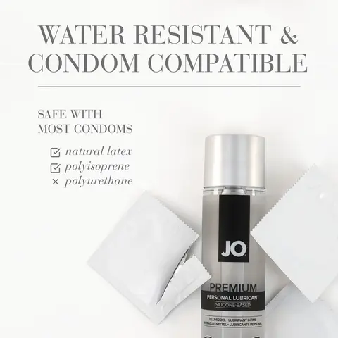 JO Premium Original Silicone-Based Lubricant 1oz.