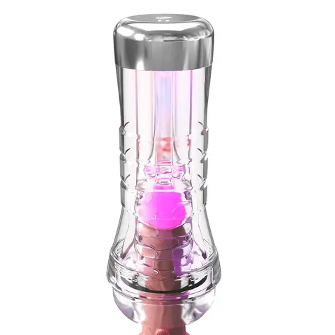 PDX Elite ViewTube XXL See Thru EZ-Grip LED Stroker Clear