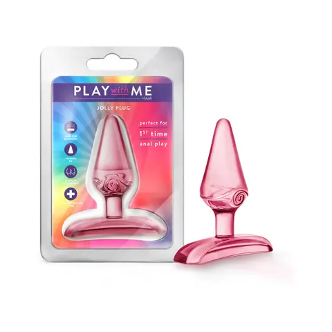 Play With Me Jolly Plug in Pink