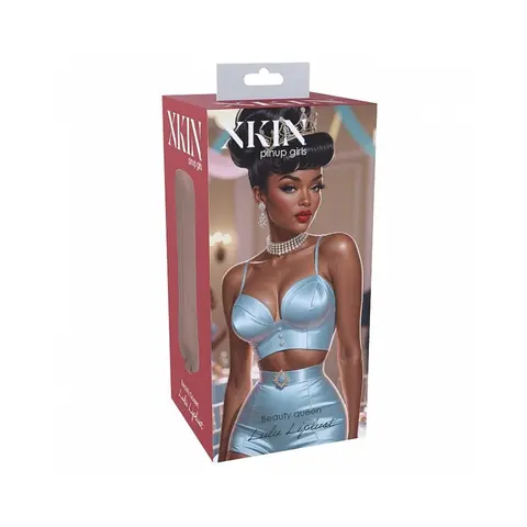 Xkin Pinup Girls Lulu Liplust Stroker Brown