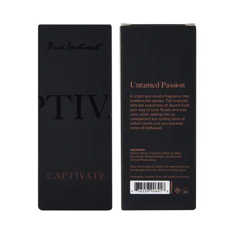 Pure Instinct Pheromone Eau De Parfum Captivate 2 Floz | 60 Ml