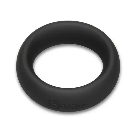 b-Vibe Snug Ring 40mm Snug Fit Silicone C-Ring in Black